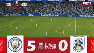Manchester City vs. Huddersfield Town [5-0] | Emirates FA Cup 2023/24 | Match Highlights!