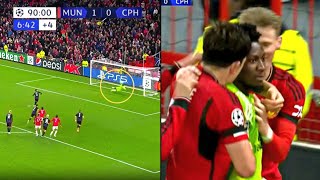 Andre Onana 97th Minute Penalty Save vs Copenhagen | Magurie Goal | Man United | Reactions | Ten Hag
