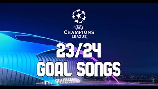 UEFA Champions League Goal Songs 2023-24