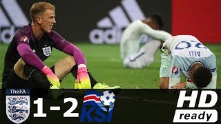 England vs Iceland 1 2 All Goals & Highlights   Elimination EURO 2016 HD   YouTube