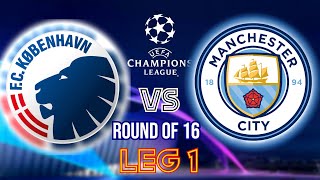 F.C. Copenhagen VS Manchester City | 2023/24 UEFA Champions League -GROUP G