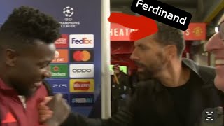 Rio Ferdinand congratulates Onana  #manchesterunited #onana #penalty