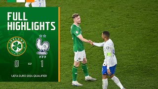 HIGHLIGHTS | Ireland 0-1 France | UEFA Euro 2024 Qualifier