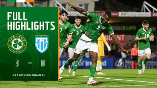 ALL THE GOALS | Ireland U21 3-0 San Marino U21 | UEFA U21 EURO Qualifier Highlights