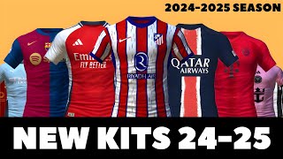 New Leaked and Confirmed Football Kits For Upcoming Season 2024-2025...😃