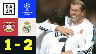 Zidane vernichtet Bayers Träume: Leverkusen - Real Madrid 1:2 | UEFA Champions League | DAZN Retro