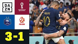 Giroud neuer Rekordmann & Mbappé mit traumhaftem Doppelpack: Frankreich - Polen 3:1 | WM 2022 | DAZN