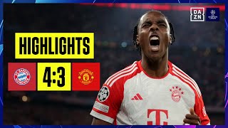 FC Bayern München - Manchester United | UEFA Champions League | DAZN Highlights