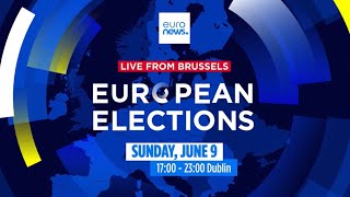 Euronews Election Night: Covering every angle of the European elections live from Brussels
