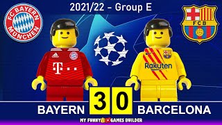 Bayern vs Barcelona 3−0 • Champions League 2021/22 • All Goals & Extеndеd Hіghlіghts Lego Football