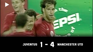 Juventus v Manchester United | Pre-Season Friendly | July 2003