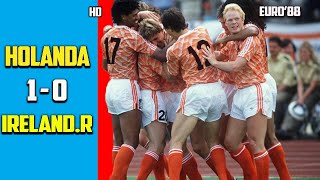 Ireland vs Netherlands 0 - 1 Best Of Moments Euro 1988