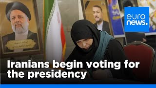 Iranians begin voting to replace president killed in a helicopter crash | euronews 🇬🇧