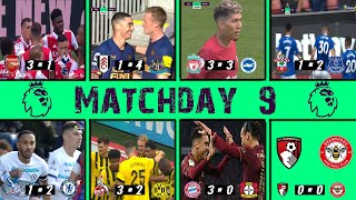 Premier League Matchday 9 HIGHLIGHTS All GOALS-202223