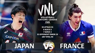Japan vs France | Men's VNL 2023