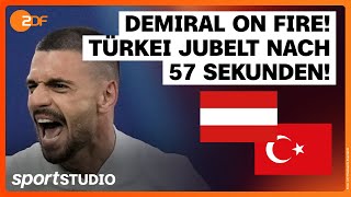 Österreich – Türkei Highlights | Achtelfinale, UEFA EURO 2024 | sportstudio