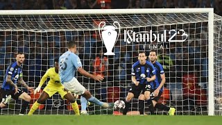 Man City RODRI 1-0 winning goal I Champions League Final Istanbul 2023 I Manchester City vs. Inter