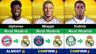Real Madrid CF CONFIRMED and RUMOUR Summer Transfers 2024! 🤪🔥 FT. Mbappé, Endrick, Alphonso