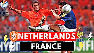 Netherlands vs France 3-2 All Goals & Highlights ( UEFA EURO 2000 )
