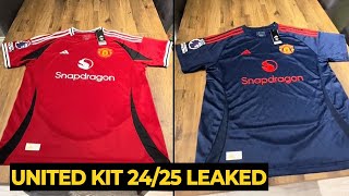Man United NEW HOME and AWAY KIT 24/25 REVEALED with new sponsors | Manchester United News