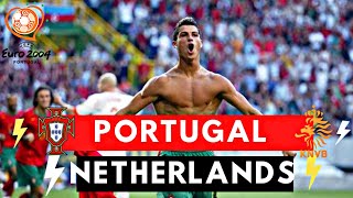 Portugal vs Netherlands 2-1 All Goals & Highlights ( 2004 UEFA EURO )