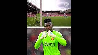 Andre Onana with the big save 🔥⛔️