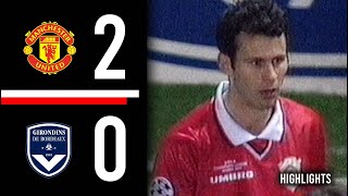 Manchester United v Bordeaux | Champions League | Highlights | 1999/2000