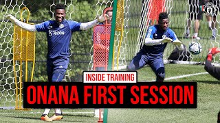 Onana's First Session In America! 🧤 | INSIDE TRAINING
