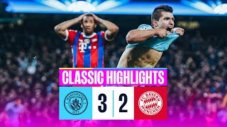 SERGIO AGUERO HAT-TRICK | Man City 3-2 Bayern Munich | Classic Highlights