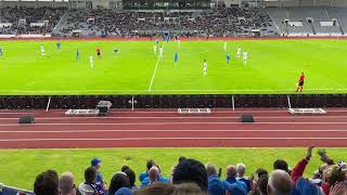 Icelandic Supporters at Laugardalsvöllur Stadium (Nations League Match against Albania)