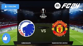 EA SPORTS FC 24 - FC Kobenhavn VS Manchester United I UEFA Champions League  2023/ 24 I PS5 I 4K