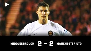 Middlesbrough v Manchester United | HIGHLIGHTS | On This Day | 2006/2007