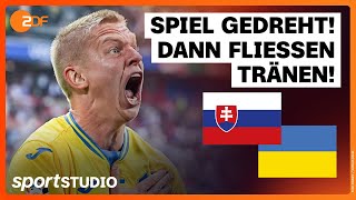 Slowakei – Ukraine Highlights | UEFA EURO 2024 | sportstudio