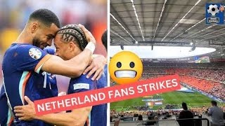 EPIC! 🤯Netherland fans Reaction to Malen Late GOAL against Romania!