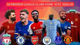 All Premier League Clubs PREDICTED Home Kit for 2024 / 2025 Season.