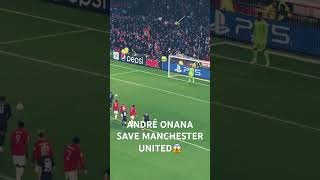 André Onana SAVE Manchester United