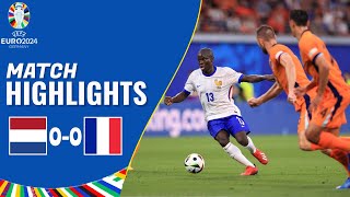 Netherlands vs France | 0-0 | Highlights | Euro 2024 Highlights | france vs netherlands