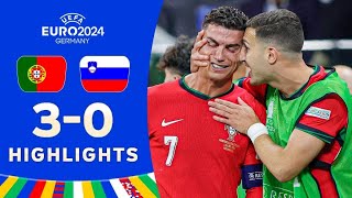Portugal vs Slovenia (3-0) HIGHLIGHTS | EURO 2024
