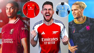 New Kits for 2024/2025 Season: Man Utd - Liverpool - Arsenal - Chelsea Man City Tottenham Newcastle