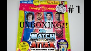 A NEW SEASON OF FIFA CARDS!!! | TOPPS MATCH ATTAX UNBOXING #1 [SEASON 2017/2018]