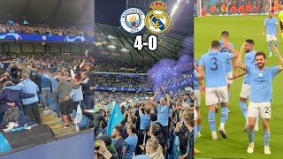 Completely Crazy Man City Fan Reactions To 4-0 Win Against Real Madrid And Reaching The CL Final