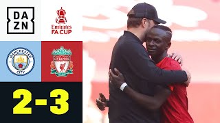 Doppelpack Mane! Reds unter Klopp erstmals im FA-Cup-Finale: ManCity - Liverpool 2:3 | FA Cup | DAZN