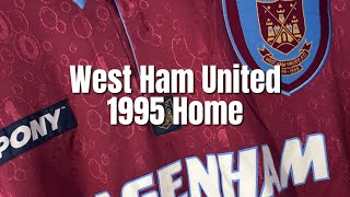 KitGG5.com West Ham United 1995/97 Premier League Review Football Soccer DHGate #hammers #irons