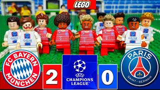 BAYERN MUNICH 2-0 PSG - Champions League 2023 - Octavos de Final (vuelta) Fútbol LEGO - Stop Motion