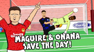 MAGUIRE & ONANA SAVE THE DAY! (Man Utd vs FC Copenhagen Champions League 23/24)