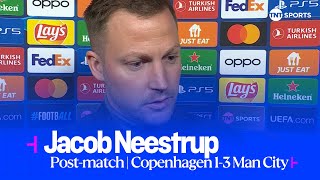 "IT WAS PURE SURVIVAL" 😩 | Jacob Neestrup | F.C. Copenhagen 1-3 Man City | UEFA Champions League