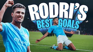 RODRI'S BEST GOALS | “The best midfielder in the world” says Pep Guardiola.