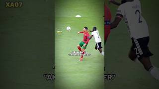 Ronaldo Destroying "Antonio Rudiger"🥶😱 #shorts #ronaldo #messi #shortsvideo