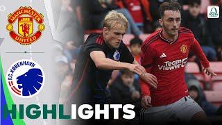 Man United vs Copenhagen | Highlights | UEFA Youth League 24-10-2023