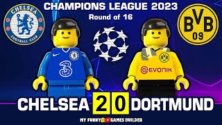 Chelsea vs Borussia Dortmund 2-0 • Champions League 2023 • All Goals & Hіghlіghts in Lego Football